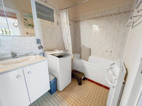 Koupelna v ubytování Appartement idéal pour curiste