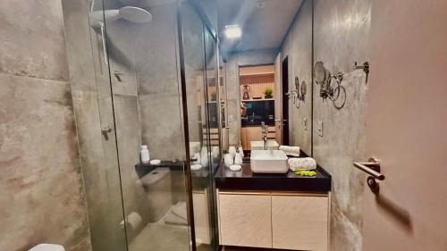 Bilik mandi di Maceió - Pajuçara - New Time Apt 516