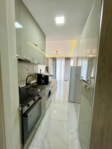 Kuchyň nebo kuchyňský kout v ubytování Tony Apartment