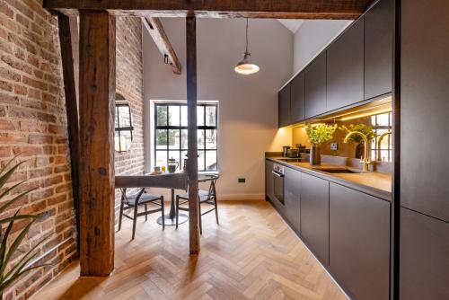 Η κουζίνα ή μικρή κουζίνα στο Apartment 3