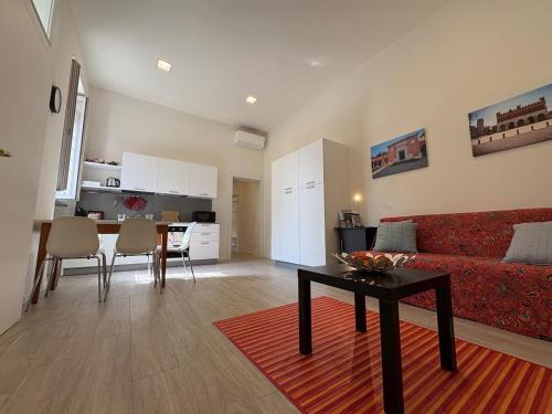 Kuchyň nebo kuchyňský kout v ubytování Arte, Business e Relax nel cuore di Piacenza