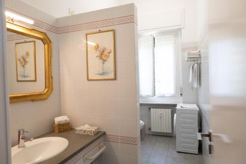 Koupelna v ubytování Il Giardino a Boccadasse