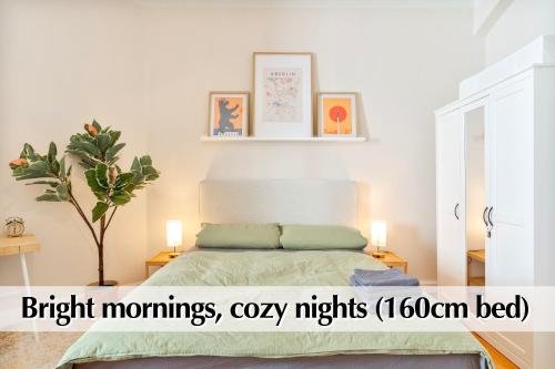 Calm City Escape - 75m2 Central Berlin Altbau-Apartment, 2BR, Smart-TV, Garden photo 11