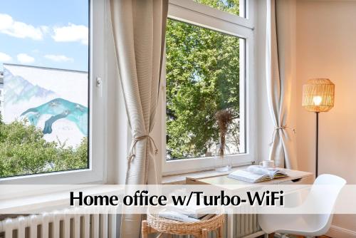 Calm City Escape - 75m2 Central Berlin Altbau-Apartment, 2BR, Smart-TV, Garden photo 10