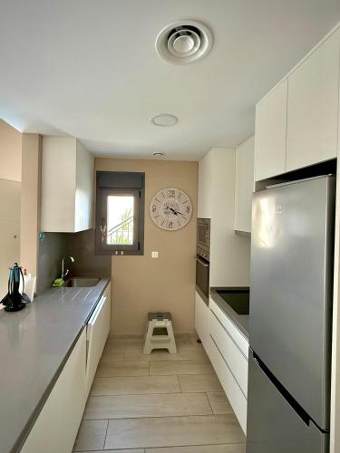 Η κουζίνα ή μικρή κουζίνα στο Vakantiewoning Alegria