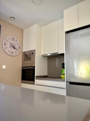 Η κουζίνα ή μικρή κουζίνα στο Vakantiewoning Alegria