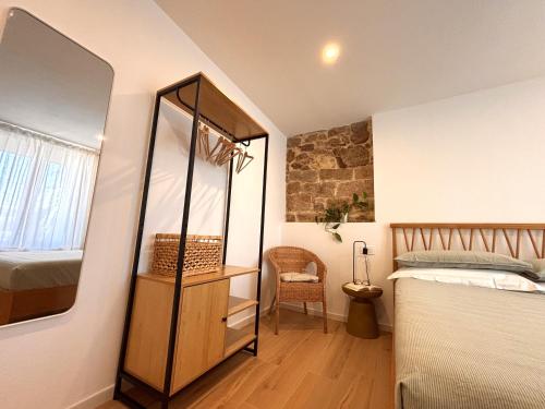 Ένα ή περισσότερα κρεβάτια σε δωμάτιο στο Guest House Emma's rooms