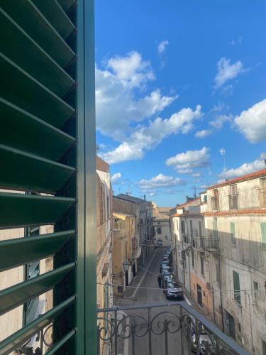 a view from a window of a city street at Essential Apartments in Vasto