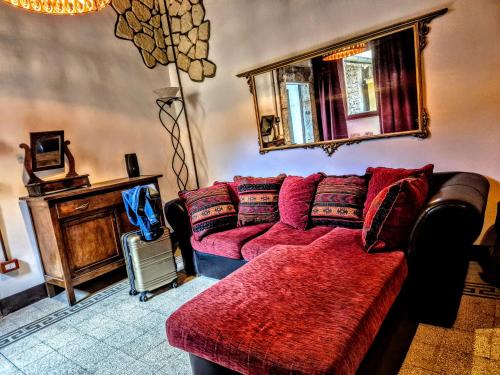 Posezení v ubytování Antico Gabio holiday home