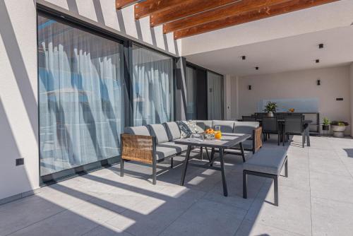 Χώρος καθιστικού στο Villa PI25