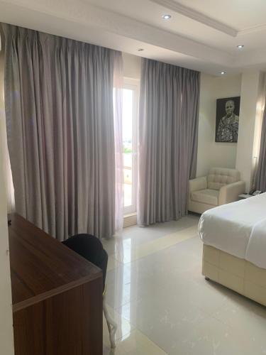 Cama o camas de una habitación en Citi residence