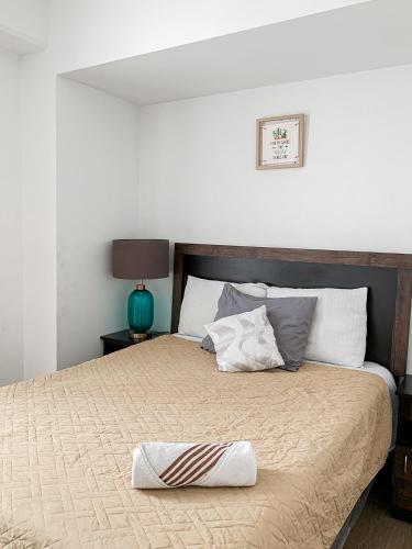 Кровать или кровати в номере Apartamento Grande 888 Aeropuerto Narama Guatemala Familiar