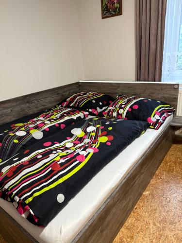 Postel nebo postele na pokoji v ubytování Chata Obzor