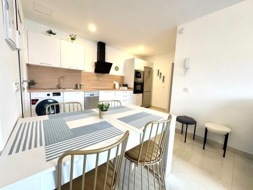 Kuchyň nebo kuchyňský kout v ubytování Casa Pilar