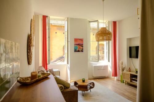 Studio au coeur du Vieux Nice - Vue mer et clocher