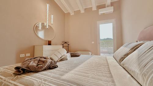 Ένα ή περισσότερα κρεβάτια σε δωμάτιο στο Appartamento VerdeVigna