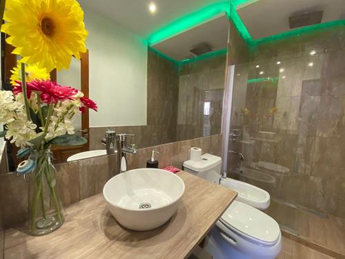 Koupelna v ubytování Apart Catamarca 109