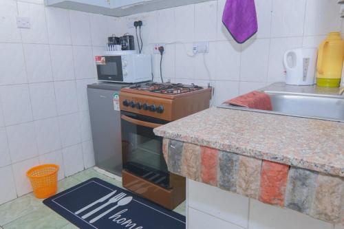 Η κουζίνα ή μικρή κουζίνα στο Biko homes