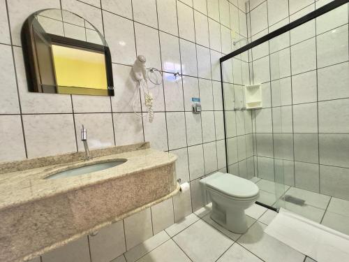 Hotel Pousada Realにあるバスルーム
