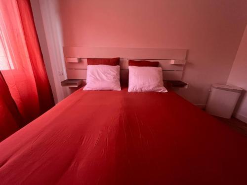 Le luxe au pied du pilat - 6 voyageursにあるベッド