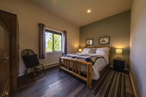 Katil atau katil-katil dalam bilik di Saddlehorn Ridge Cabin