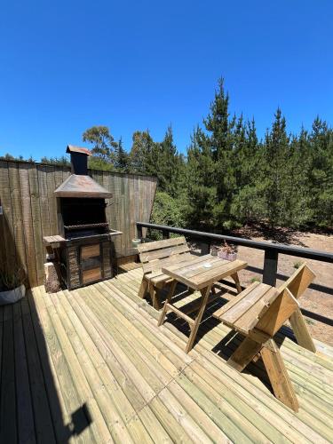 Fotografie z fotogalerie ubytování forest house - Cabaña para 4 v destinaci Pichilemu