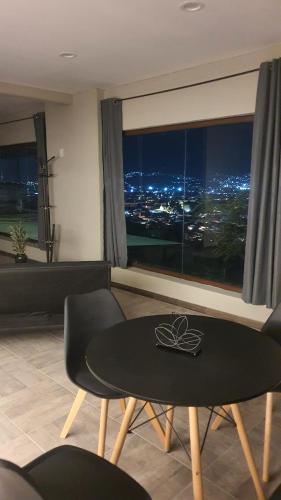 Coin salon dans l'établissement Mirador B&B
