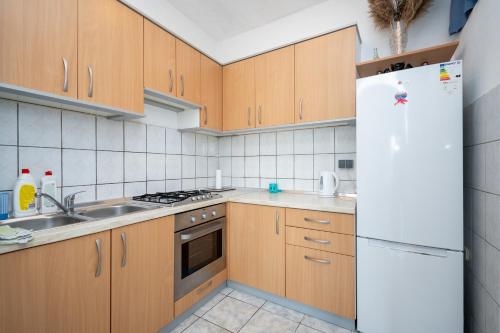 Kuchyň nebo kuchyňský kout v ubytování Apartments by the sea Metajna, Pag - 6395