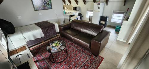 Zona de estar de Allview Selfcatering Apartments Jacobsbaai