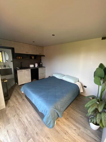 Kuchyň nebo kuchyňský kout v ubytování Refugio Modular