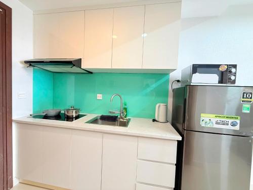 Η κουζίνα ή μικρή κουζίνα στο Saigon Downtown - Rivergate Residence