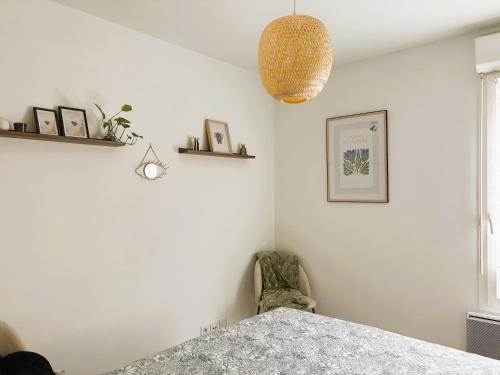 Appartement T2 avec parking dans residence face Remparts