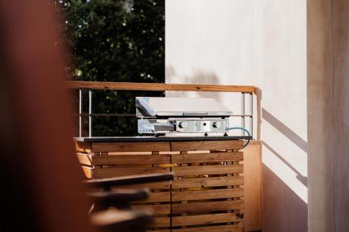 Balkón nebo terasa v ubytování Apartment NOX-Umag Istria -30m from the sea