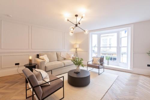 Χώρος καθιστικού στο Apartment 1