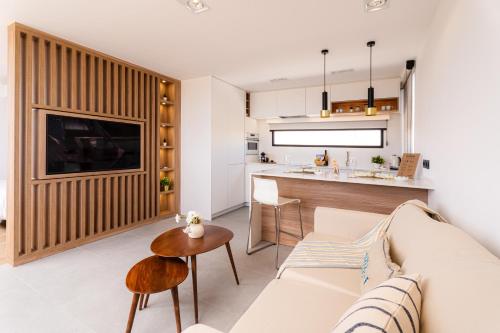 Apartamento moderno vista mar