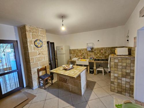 Una cocina o zona de cocina en Casa Zitrapia