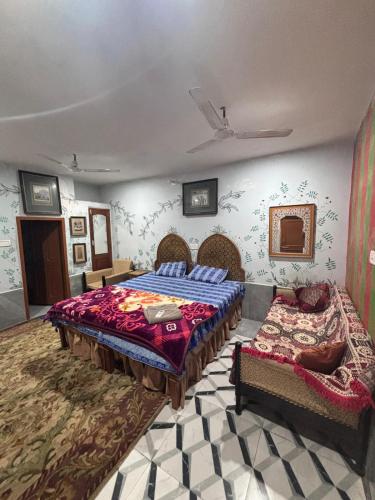 Ένα ή περισσότερα κρεβάτια σε δωμάτιο στο Little prince guest house & homestay