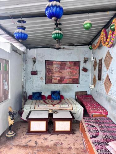 Ένα ή περισσότερα κρεβάτια σε δωμάτιο στο Little prince guest house & homestay