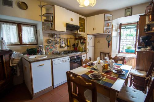 Ett kök eller pentry på Casa Caterina