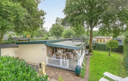 an overhead view of a small house with a roof at 2 Bedroom Beautiful Home In Erm in Erm