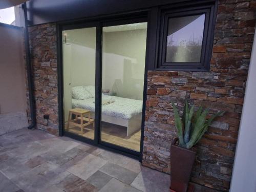 Postel nebo postele na pokoji v ubytování Escale du sud