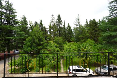 Κήπος έξω από το Park Hotel Imeri kutaisi