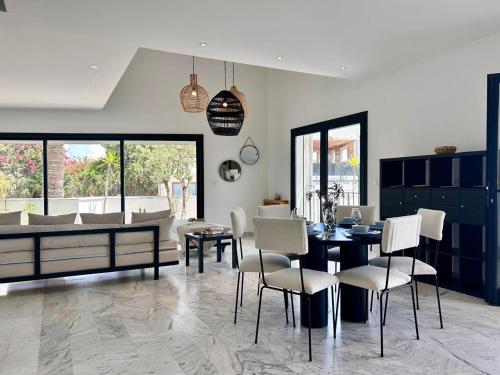 Χώρος καθιστικού στο Appartement Casa bloom