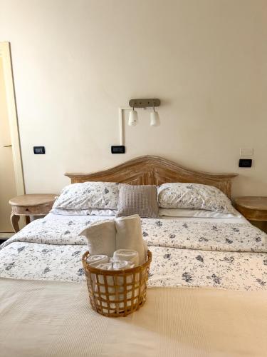 Ένα ή περισσότερα κρεβάτια σε δωμάτιο στο Villa Salvarezza