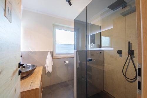 Koupelna v ubytování Haus Alpspitzblick Harmonie