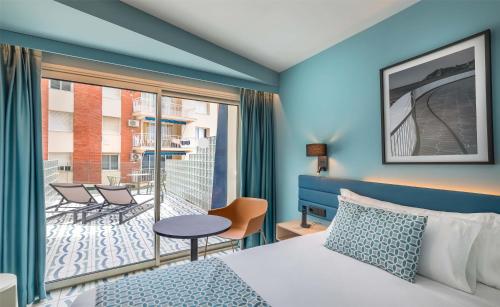 Un ou plusieurs lits dans un hébergement de l'établissement Barceló Benidorm Beach - Adults Recommended