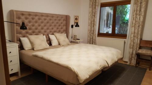 Postel nebo postele na pokoji v ubytování Cas Ferrer