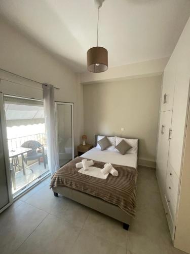 Ένα ή περισσότερα κρεβάτια σε δωμάτιο στο Casa 3K