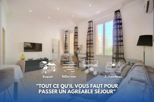 Le Cal-3 Pièces-2 min Plage-VCA