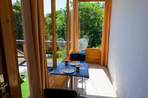 Μπαλκόνι ή βεράντα στο Zeller Apartman